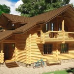 Строительство из оцилиндрованного бревна